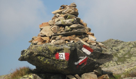 Wegweiser Eidechsspitze, 2009