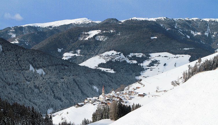 Enneberg pfarre pli de mareo winter inverno