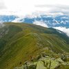 Vista sul Monte Nalle, il vicino del Montone, montagna di casa di Perca. Foto: BS, &copy; Peer