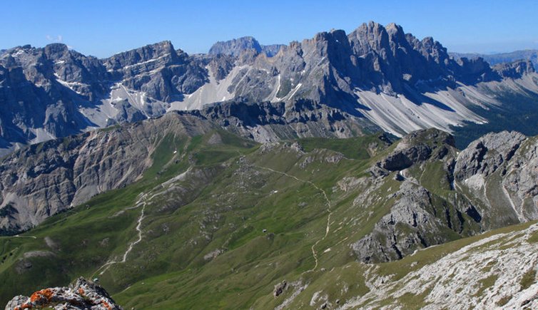 Sass De Putia Dal Passo Delle Erbe
