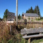 wegweiser a goenneralm abzweigung