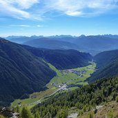 aussicht vals und dolomiten