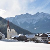 Niederrasen Winter inverno a rasun di sotto