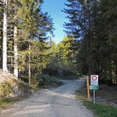 wegbeginn parkplatz wetterkreuz spinges