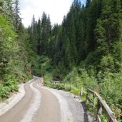 strasse innervillgraten nach unterstalleralm