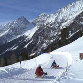 Antholz rodeln staller sattel slittino passo stalle anterselva