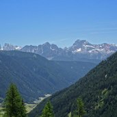 dolomitenblick ab oberbergalm gsies