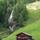 wasserfall bei unterstalleralm villgraten