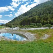 teich am schwarzach bach defreggental