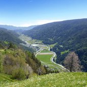 sergs aussicht auf pustertal bei vintl val pusteria presso vandoies vintl