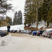 Parkplatz Mudlerhof taisten winter