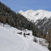 winter weg nr und bei reichegg alm weissenbach