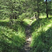 weg nr von campill zur schlueterhuette