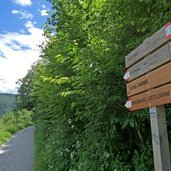 wanderwege bei kiens roemerweg segnavia strada romani a chienes