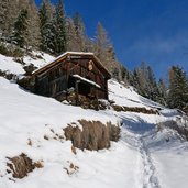 winter innvervillgraten weg nr berger kirchsteig