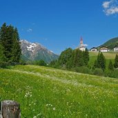 muehlwald kirche selva dei molini con chiesa