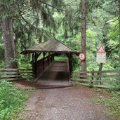 weg viummer kreuz nach rodeneck durch rienzschlucht