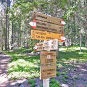 roemerweg nr nach toblach wegweiser