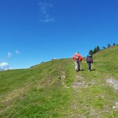 wanderer bei klammbachalm