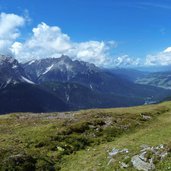 aussicht richtung pustertal