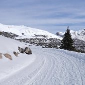 dolomiten hoehenweg sennes winter