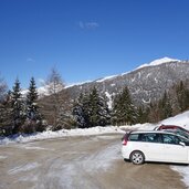 parkplatz beginn rodelbahn pertinger alm