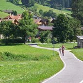 innichen drau radweg bei winnebach