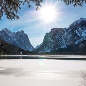 toblacher see winter