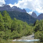 sexten fischleinbach und panorama fischleintal