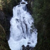 zweiter reinbach wasserfall seconda cascata di riva