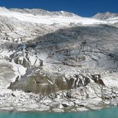 Neveser Hoehenweg Lappach gletscher alta via di neves ghiacciaio