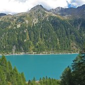 Neveser stausee Lappach lago di neves