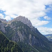 aussicht von dolomitenhuette