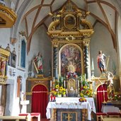 gais ortschaft muehlbach nothelfer kirche altar