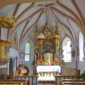 tesselberg st chrysant und daria kirche altar
