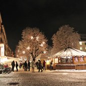 Christkindlmarkt Schnee Bruneck