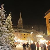 Christkindlmarkt Schnee Bruneck