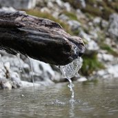 Duerrenstein Pragser Dolomiten Wasser Brunnen 