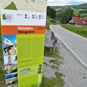 DC radweg bei welsberg infotafel