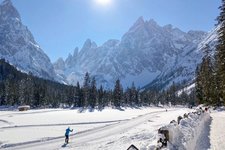 Val Fiscalina fischleintal winter inverno langlaufen loipen sci da fondo pista dolomiti di sesto