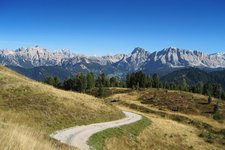 weg von maurerberg huette nach pe de boerz herbst