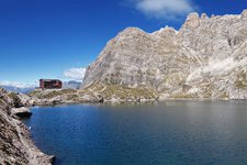 laserzsee lienzer dolomiten karlsbader huette