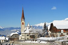Pustertal Percha perca inverno winter