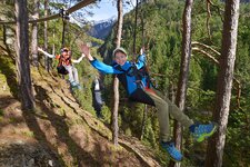 Fly Line Wasserfall Suedtirol