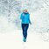 Adobe Stock shortstay winter person jogging wald schnee