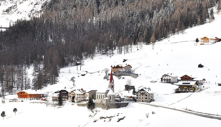 Rein in Taufers Winter