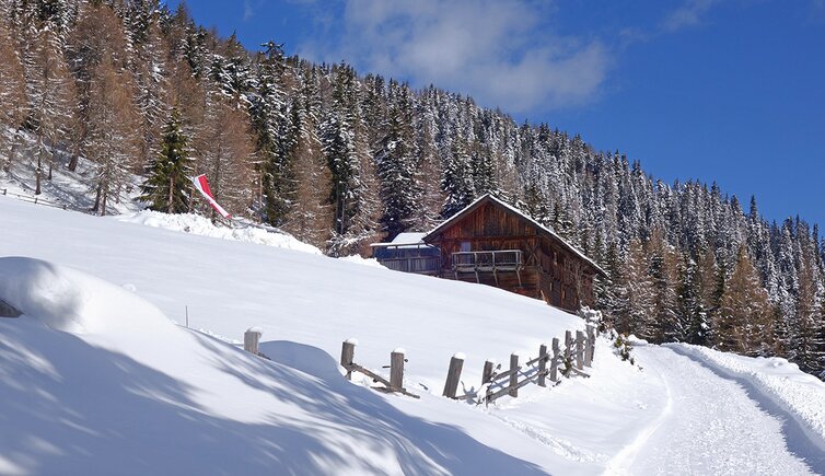 untere pertinger alm winter