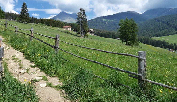 meransen wanderung zur moserhuette