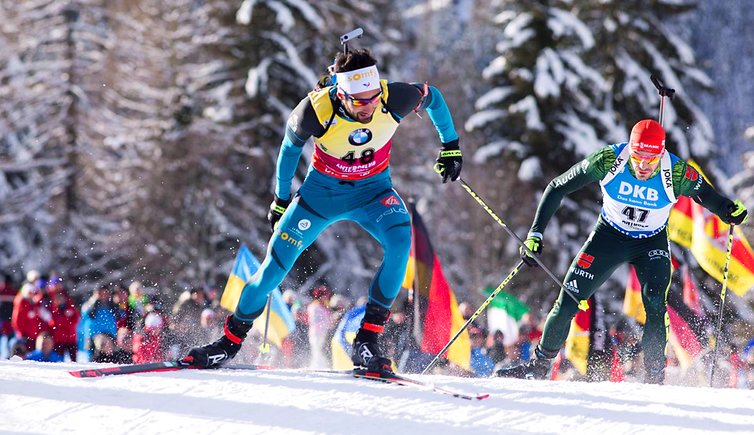 Martin Fourcade FRA IBU world cup biathlon Antholz